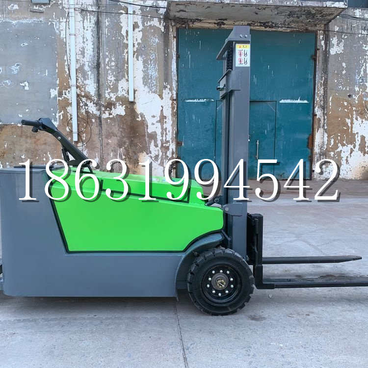 永平县小型电动叉车1吨2吨步行站驾式电瓶堆高充电装卸车液压升降车铲车